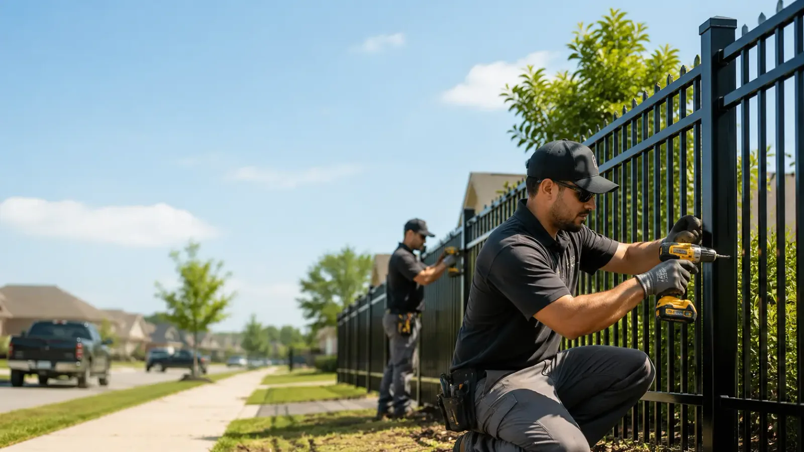 Metal Fence Installation in Harned, KY